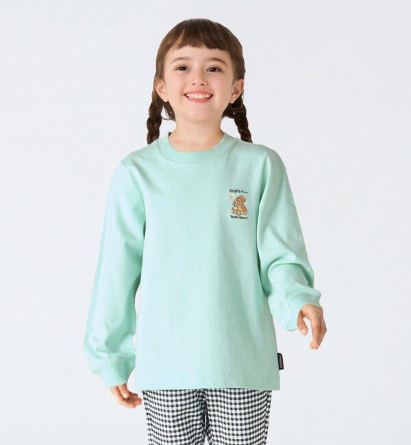 SHIPS Colors 「SHIPS Colors:80～130cm / TeddyBear(R) 1ポイント ロンT◇」|Tシャツ・カットソー|