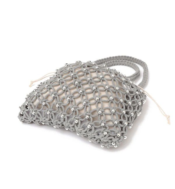 SHIPS Colors 「SHIPS Colors:メタルビーズ コード トート◇」|トートバッグ|