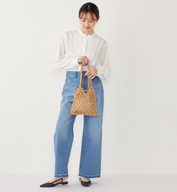 SHIPS Colors 「SHIPS Colors:メタルビーズ コード トート◇」|トートバッグ|