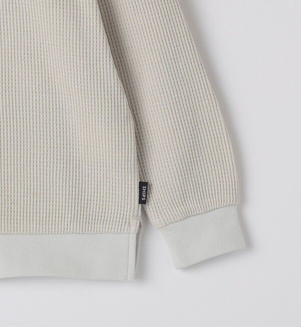 SHIPS KIDS「SHIPS KIDS:100～130cm / ワッフル 長袖 TEE」|Tシャツ・カットソー|