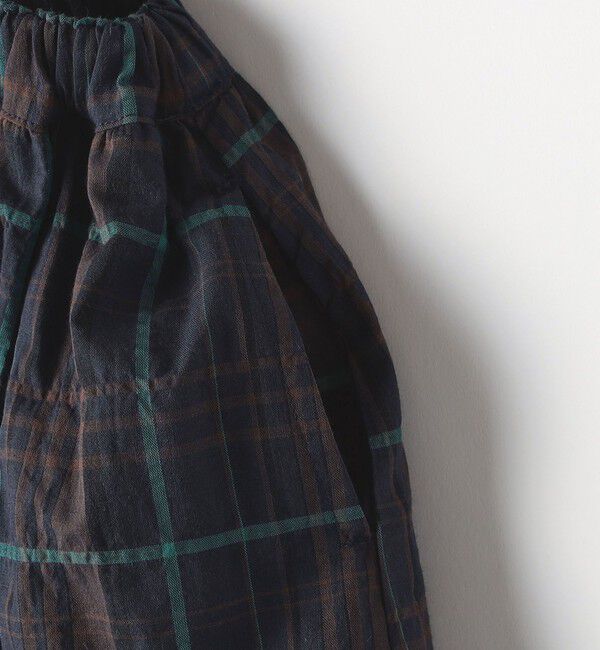 SHIPS KIDS「SHIPS KIDS:ストラップ チェック スカート」|スカート|