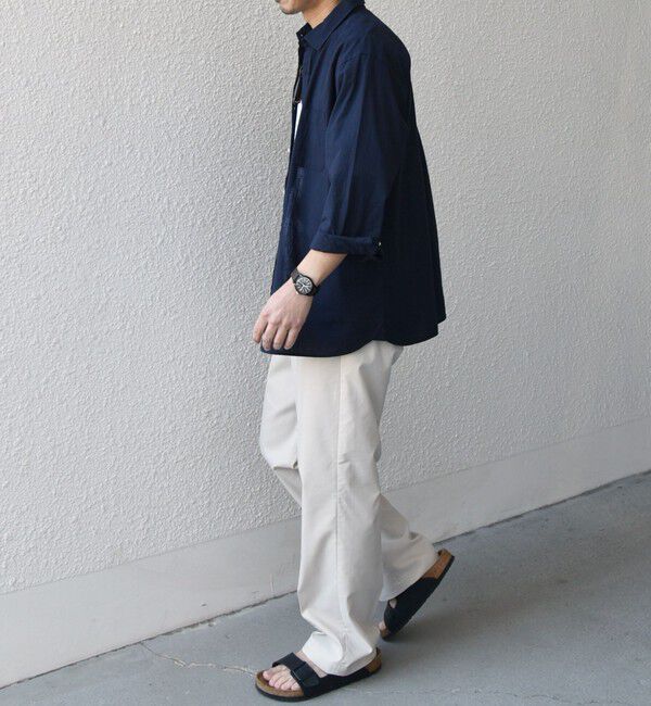 SHIPS any「SHIPS any:〈洗濯機可能〉コットン/リネン ７分袖 レギュラー シャツ 25SS◇」|シャツ・ブラウス|