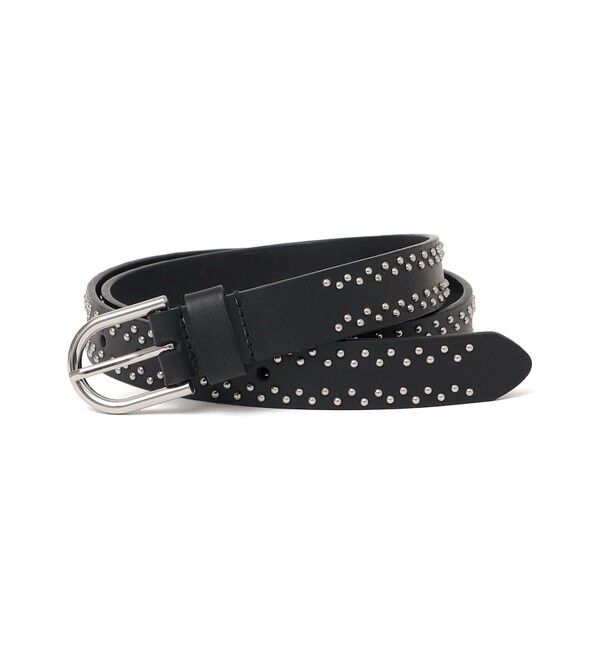 SHIPS any「HADDON&JONES: スタッズ ベルト」|ベルト|ブラック