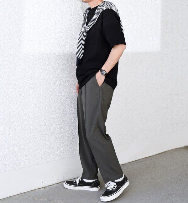 SHIPS any「SHIPS any:〈吸水速乾〉Rapidry クリース アンクル テーパード イージーパンツ(セットアップ対応)◇」|チノ|