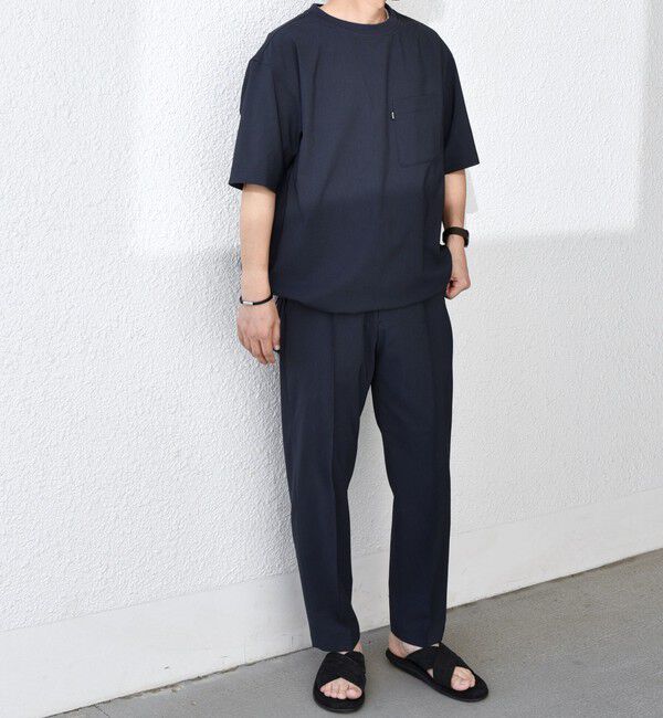 SHIPS any「SHIPS any:〈吸水速乾〉Rapidry クリース アンクル テーパード イージーパンツ(セットアップ対応)◇」|チノ|