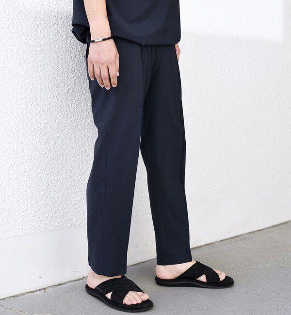 SHIPS any「SHIPS any:〈吸水速乾〉Rapidry クリース アンクル テーパード イージーパンツ(セットアップ対応)◇」|チノ|