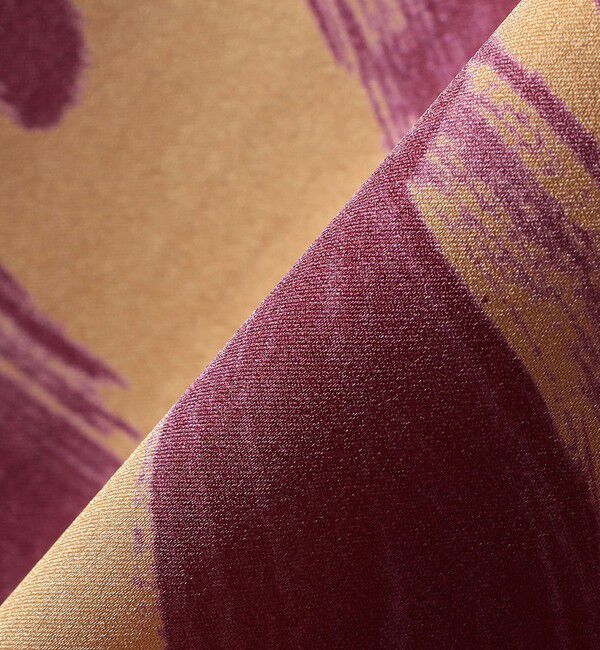 SHIPS for women「〈手洗い可能〉サテン プリント ドロスト パンツ」|その他|