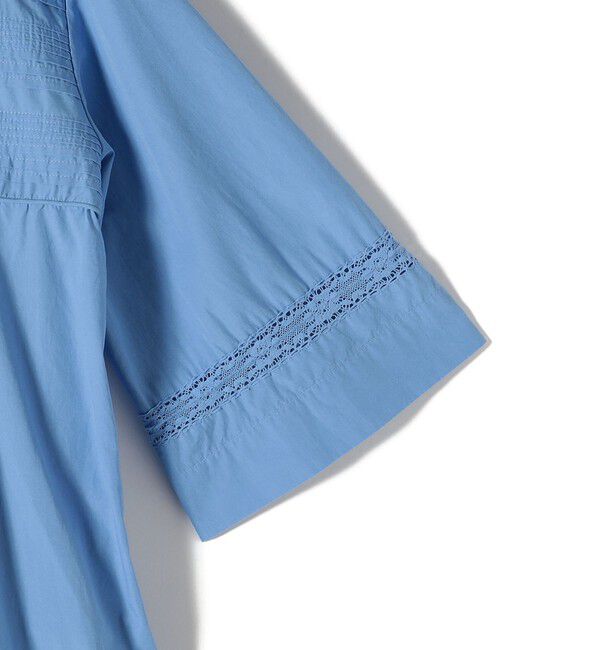 SHIPS for women「Fanaka:〈手洗い可能〉タイプライター タック ワンピース」|ワンピース|