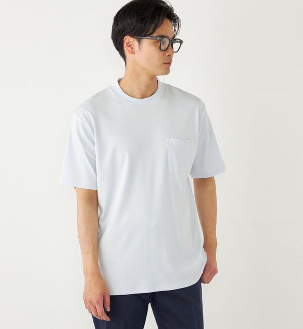 SHIPS Colors 「SHIPS Colors:〈抗菌防臭・接触冷感〉スムース ビズT ショートスリーブ◇」|Tシャツ・カットソー|