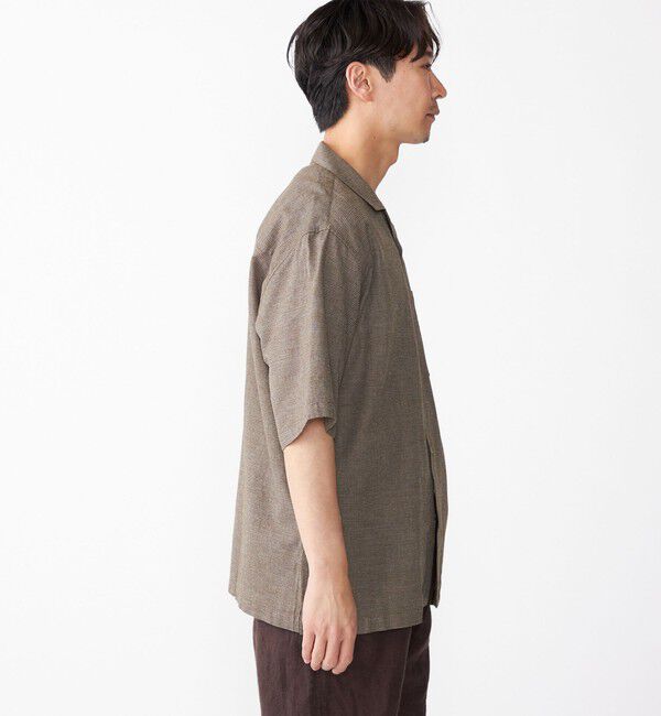 SHIPS「SHIPS: コットン パナマ ショートスリーブ シャツ」|シャツ・ブラウス|