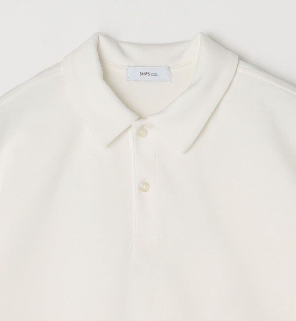 SHIPS any「【WEB限定】SHIPS any:〈接触冷感〉COOL TOUCH スムース リラックス ポロシャツ◇」|ポロシャツ|
