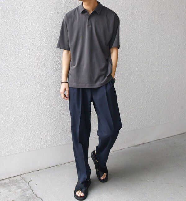 SHIPS any「【WEB限定】SHIPS any:〈接触冷感〉COOL TOUCH スムース リラックス ポロシャツ◇」|ポロシャツ|