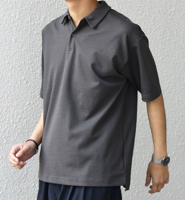 SHIPS any「【WEB限定】SHIPS any:〈接触冷感〉COOL TOUCH スムース リラックス ポロシャツ◇」|ポロシャツ|