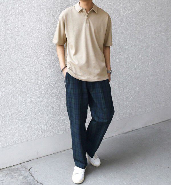 SHIPS any「【WEB限定】SHIPS any:〈接触冷感〉COOL TOUCH スムース リラックス ポロシャツ◇」|ポロシャツ|