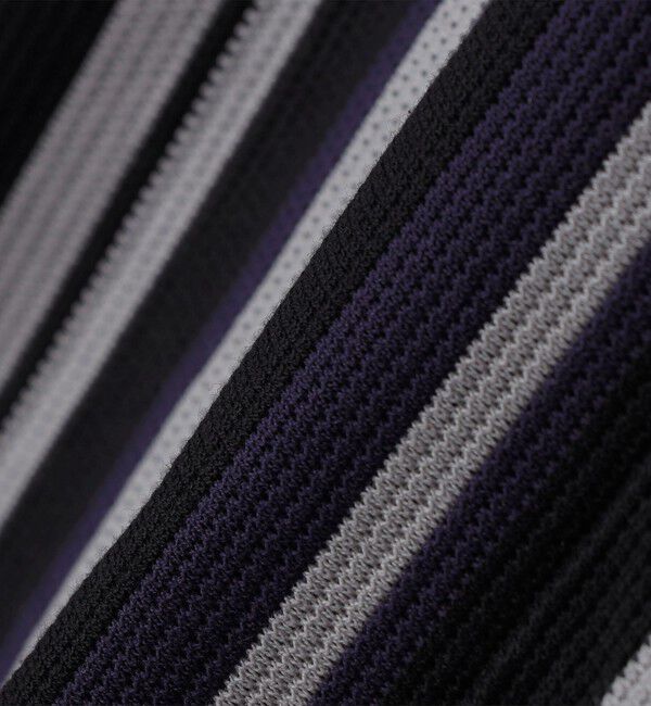 SHIPS「SHIPS: ハニカム ストライプ ショートスリーブ オープンカラー シャツ」|シャツ・ブラウス|