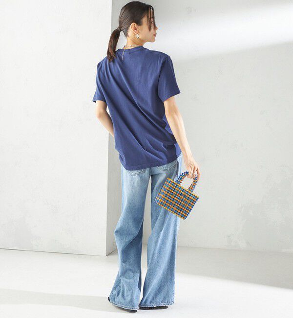 SHIPS for women「【SHIPS別注】Odub:〈手洗い可能〉プリント TEE」|Tシャツ・カットソー|