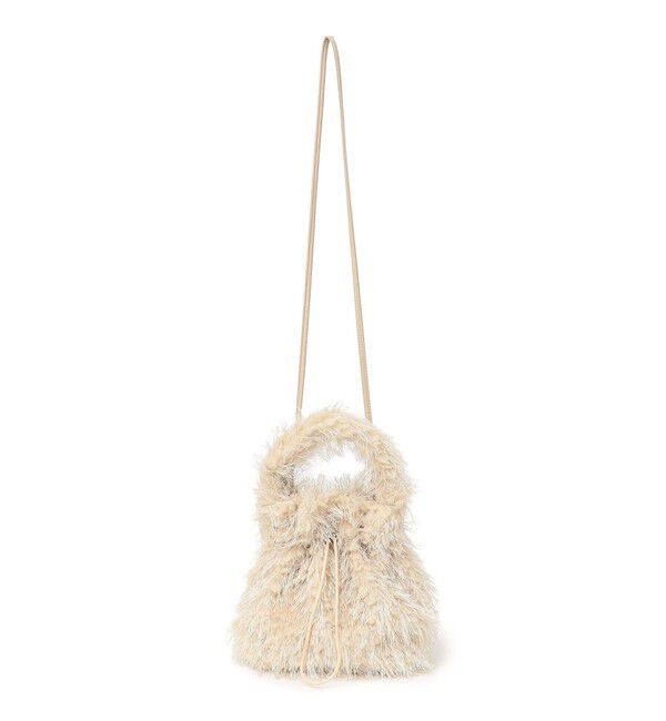 SHIPS Colors 「SHIPS Colors:フリンジ ミニ 巾着 バッグ◇」|ハンドバッグ|