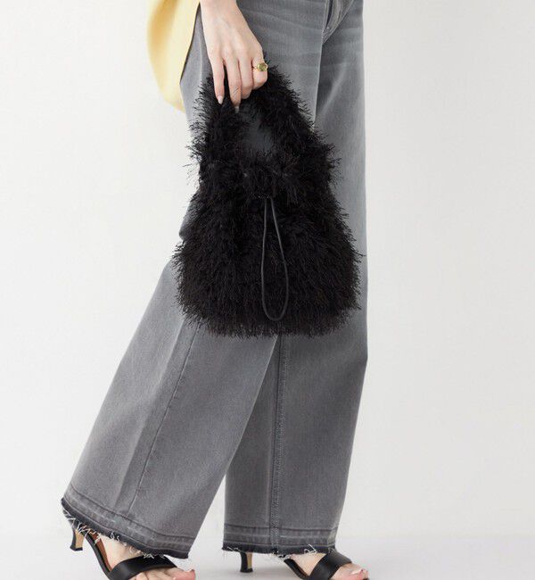 SHIPS Colors 「SHIPS Colors:フリンジ ミニ 巾着 バッグ◇」|ハンドバッグ|