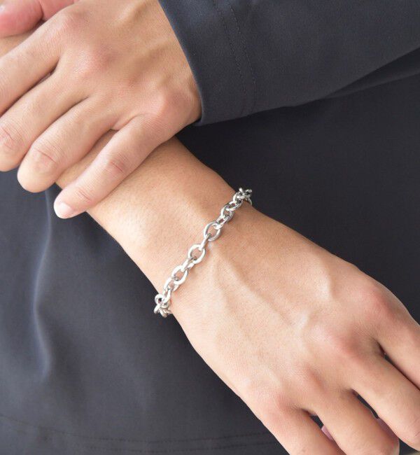 SHIPS any「SHIPS any: 7mm シルバー プレーティング ブレスレット◇」|ブレスレット・バングル|