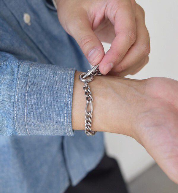 SHIPS any「SHIPS any: 7mm シルバー プレーティング ブレスレット◇」|ブレスレット・バングル|