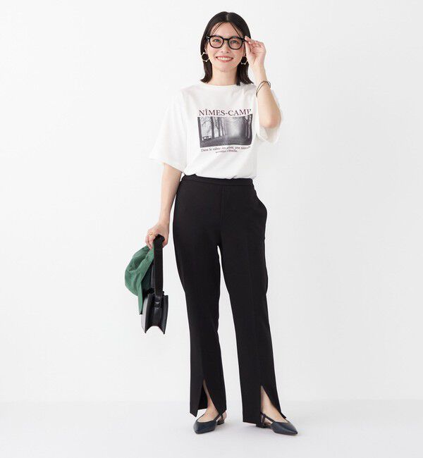 SHIPS Colors 「SHIPS Colors:〈接触冷感・UVカット〉AVENUE フォト Tシャツ◇」|Tシャツ・カットソー|