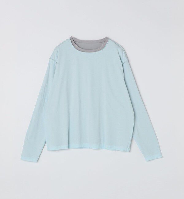 SHIPS「City Ambient Products: カットオフ リバーシブル ロングスリーブTシャツ(ロンT)」|Tシャツ・カットソー|