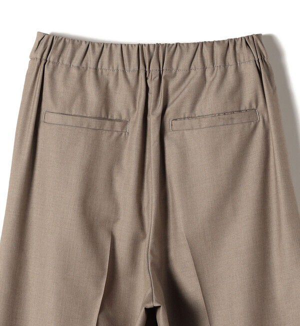 SHIPS Colors 「SHIPS Colors:〈手洗い可能〉TR ベルテッド タック パンツ」|その他|