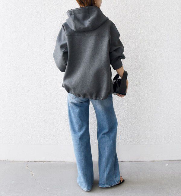 SHIPS for women「【WEB限定】〈手洗い可能〉ダンボール ダブルジップ フーディー 2」|パーカー|