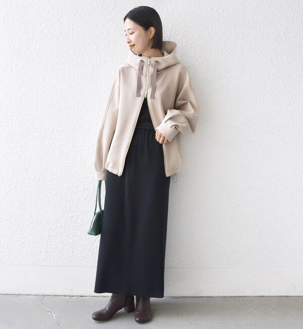 SHIPS for women「【WEB限定】〈手洗い可能〉ダンボール ダブルジップ フーディー 2」|パーカー|