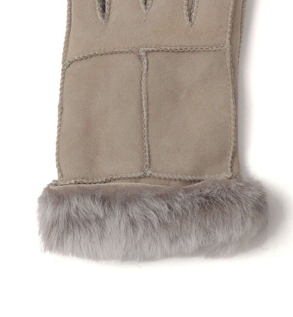 SHIPS any「casselini: ハギ ムートン グローブ」|手袋|