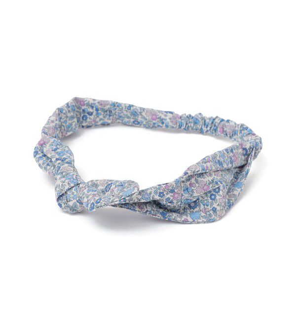 SHIPS KIDS「SHIPS KIDS:フラワー ヘアバンド」|ヘアバンド|ライトブルー