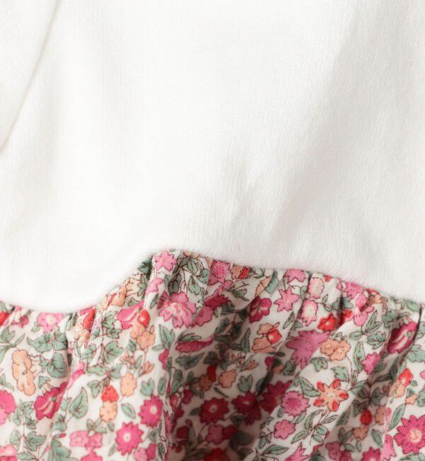 SHIPS KIDS「SHIPS KIDS:70～80cm / フラワー セット ロンパース」|ロンパース|