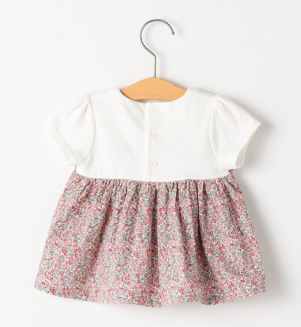 SHIPS KIDS「SHIPS KIDS:70～80cm / フラワー セット ロンパース」|ロンパース|