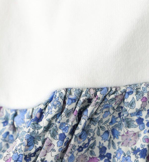 SHIPS KIDS「SHIPS KIDS:70～80cm / フラワー セット ロンパース」|ロンパース|