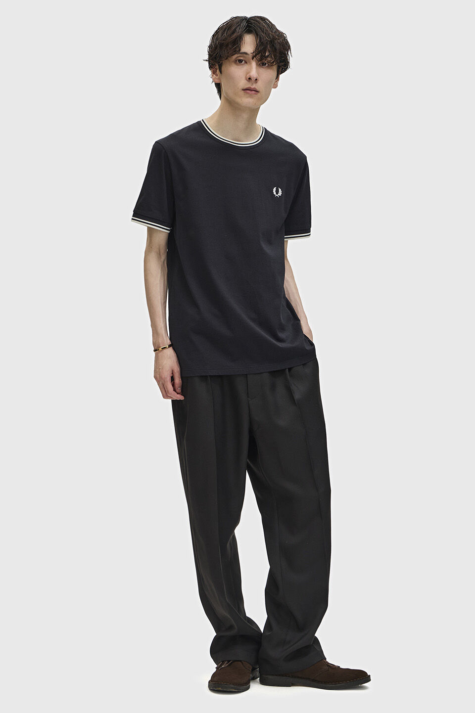 FRED PERRY 「Twin Tipped T-Shirt」|Tシャツ・カットソー|