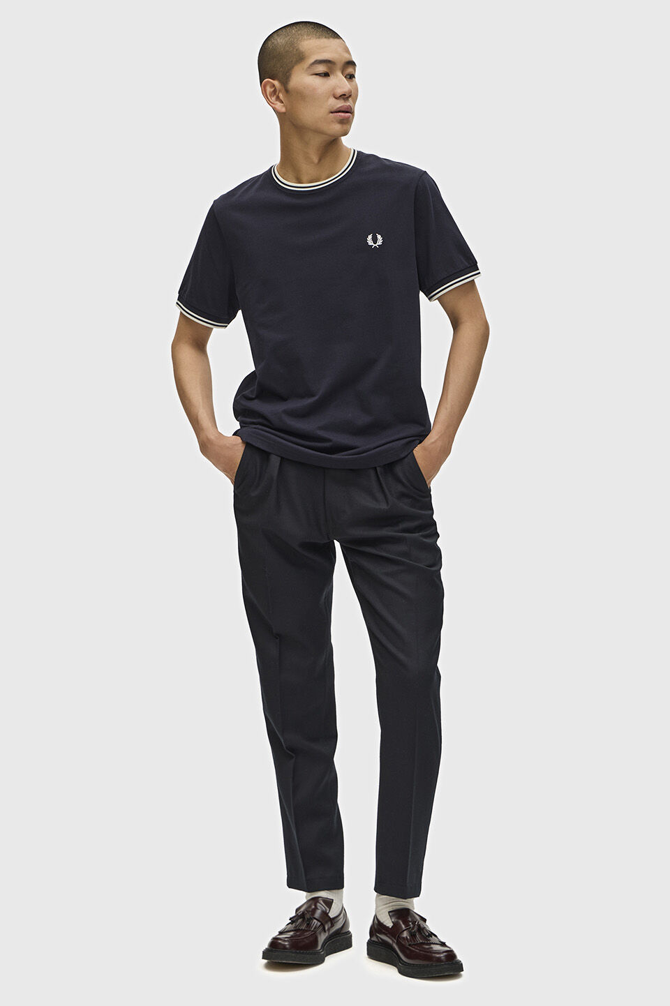 FRED PERRY 「Twin Tipped T-Shirt」|Tシャツ・カットソー|