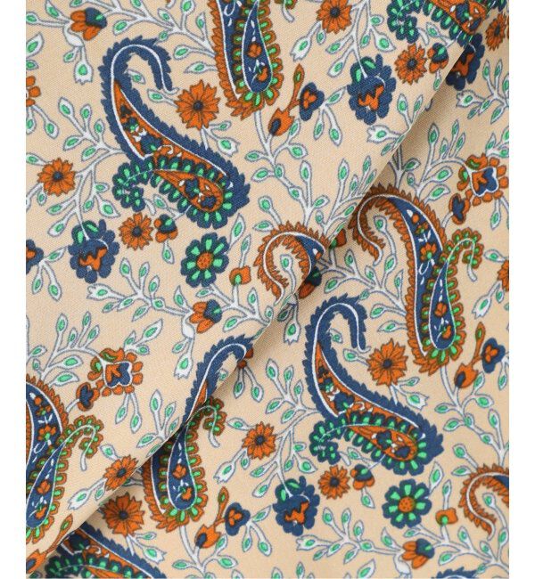 OUTDOOR PRODUCTS Usual Things「ペイズリープリントイージーパンツ セットアップ対応可」|スラックス|