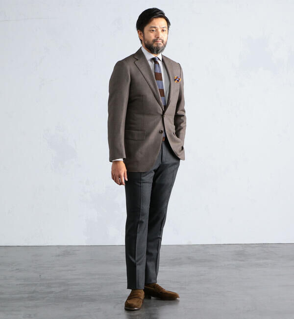 TOMORROWLAND MENS「HORIZON TWILL 2Bテーラードジャケット Ermenegildo Zegna」|テーラードジャケット|