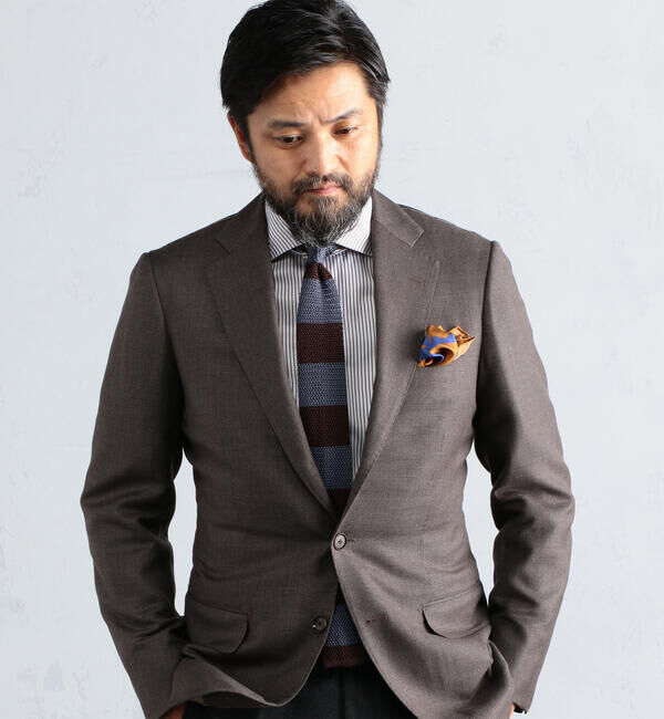 TOMORROWLAND MENS「HORIZON TWILL 2Bテーラードジャケット Ermenegildo Zegna」|テーラードジャケット|