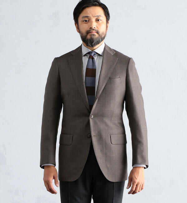 TOMORROWLAND MENS「HORIZON TWILL 2Bテーラードジャケット Ermenegildo Zegna」|テーラードジャケット|