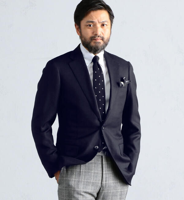 TOMORROWLAND MENS「HORIZON TWILL 2Bテーラードジャケット Ermenegildo Zegna」|テーラードジャケット|