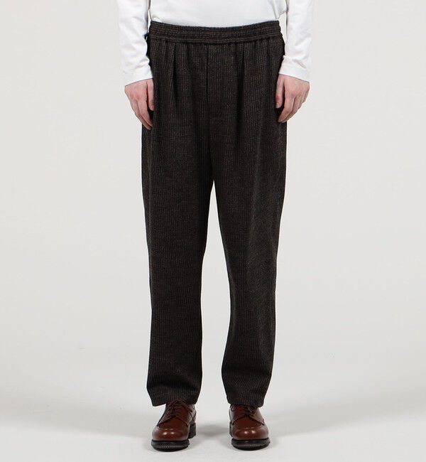 TOMORROWLAND MENS「ウールナイロン 1プリーツイージーパンツ」|その他|