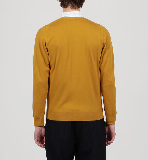 TOMORROWLAND MENS「スビンコットン Vネックカーディガン」|カーディガン|