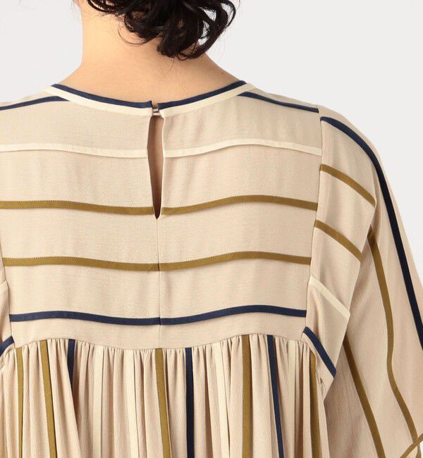 TOMORROWLAND BUYING WEAR「BODICE STUDIO マルチカラーパイピング ティアードドレス　」|ワンピース|