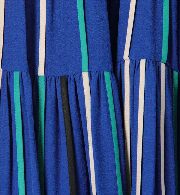 TOMORROWLAND BUYING WEAR「BODICE STUDIO マルチカラーパイピング ティアードドレス　」|ワンピース|