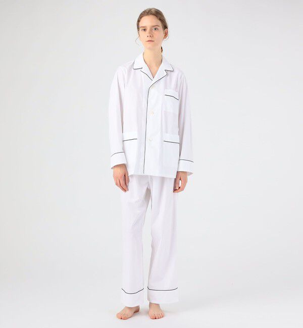 TOMORROWLAND HOME「コットンブロード パジャマ（ウィメンズ）」|ルームウェア|