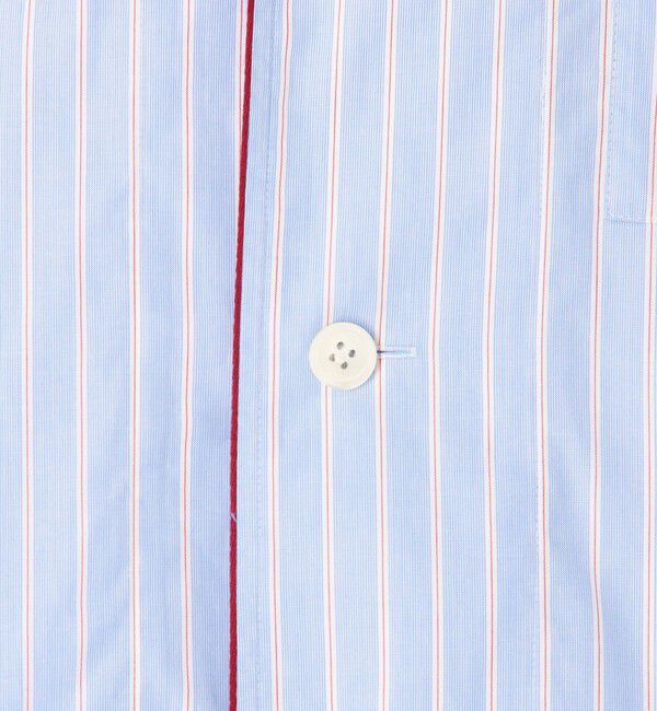 TOMORROWLAND HOME「コットンブロードストライプ パジャマ（メンズ）」|ルームウェア|