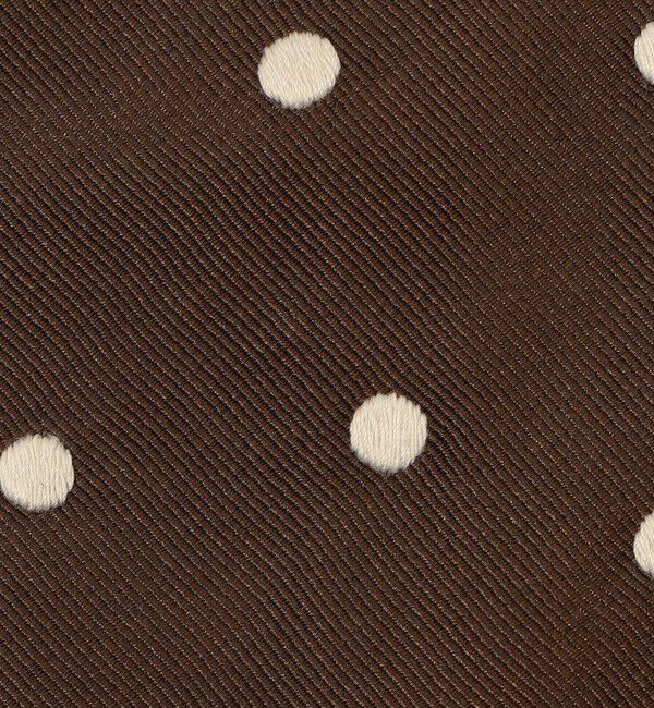 TOMORROWLAND GOODS「Jupe by Jackie シルク エンブロイダリー ドットタイ」|ネクタイ・蝶ネクタイ|