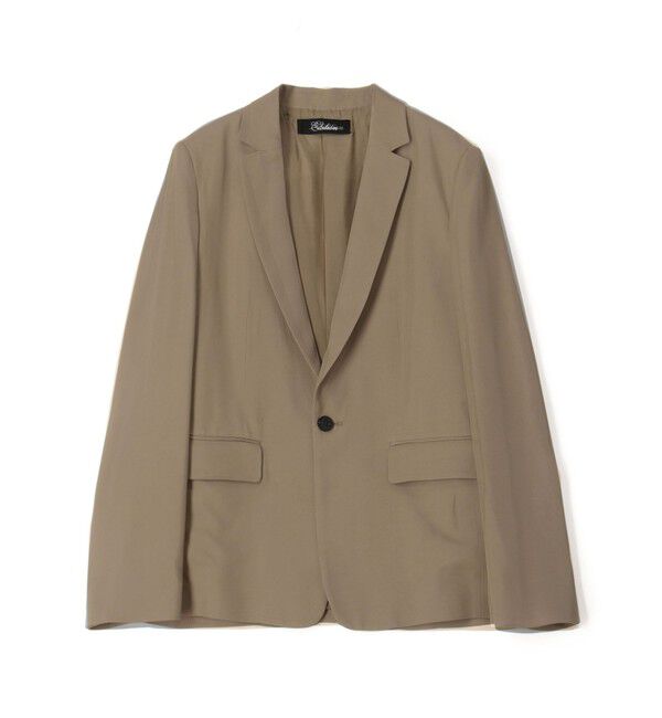 Edition「ビスコースツイル テーラードジャケット」|テーラードジャケット|43 ベージュ