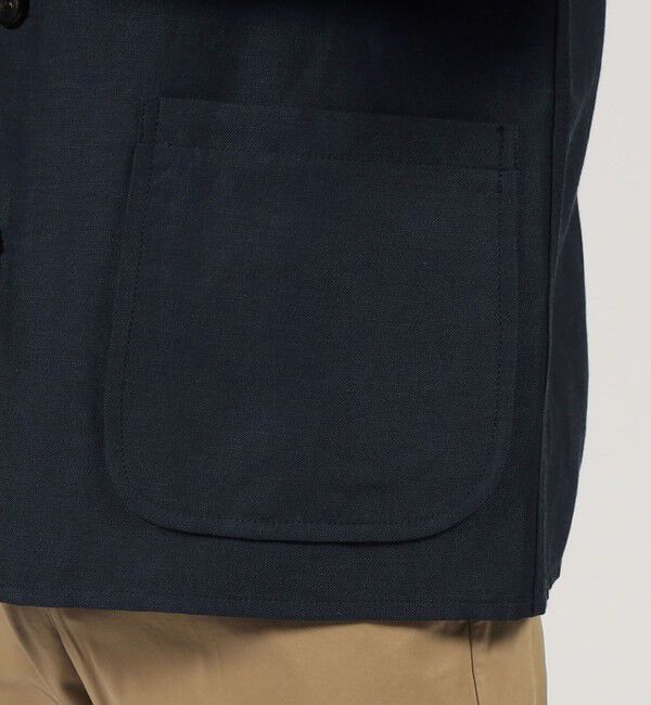 TOMORROWLAND MENS「リネンウール チョアジャケット BELFAST」|ブルゾン・スタジャン|